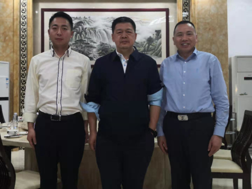 中紀(jì)委國(guó)際合作局郭松江局長(zhǎng)、人民日?qǐng)?bào)社馬海濤副總編親臨新望視察指導(dǎo)